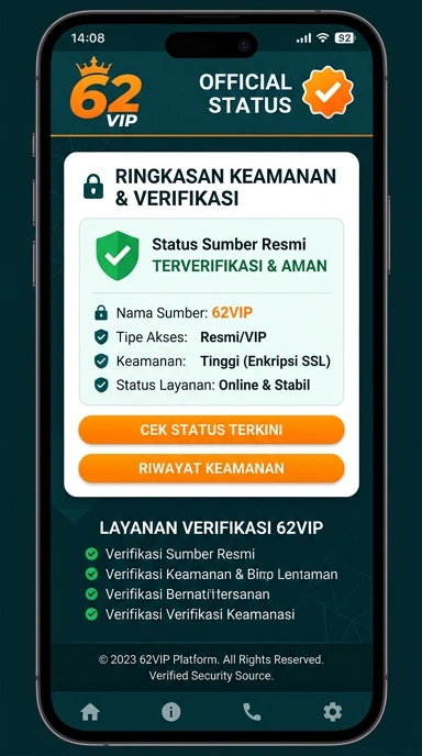 Halaman Resmi 62vip untuk Pengguna Android Indonesia