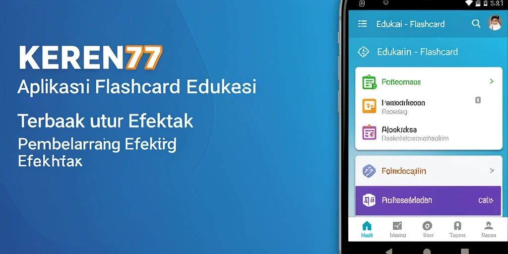 Tampilan antarmuka aplikasi KEREN77 yang user-friendly dan interaktif.
